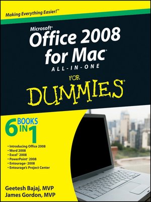 cover image of Office 2008 for Mac All-in-One For Dummies